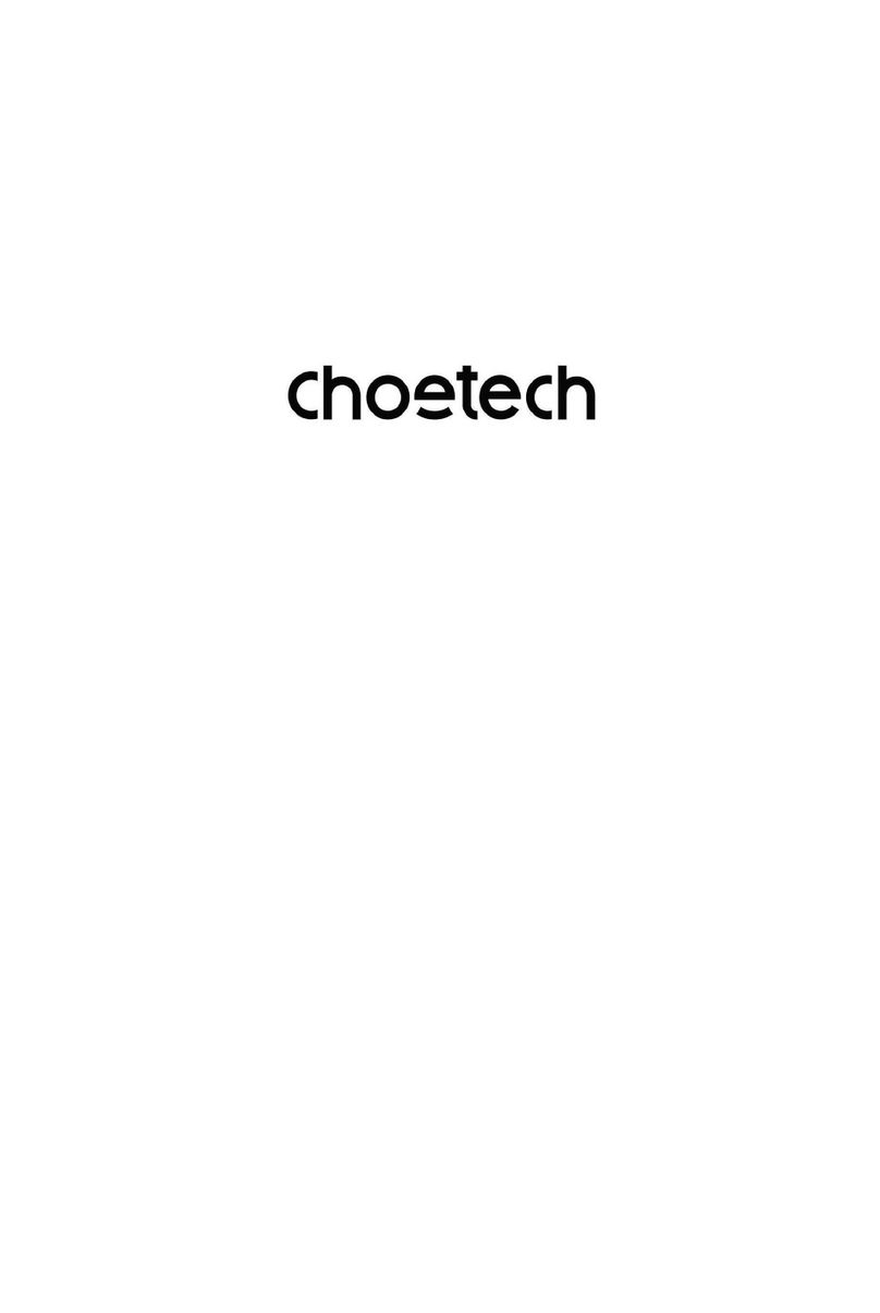Choetech TC0009 user manual