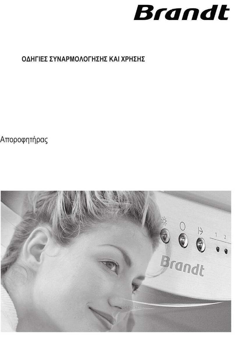Brandt BHI1043X Technical manual