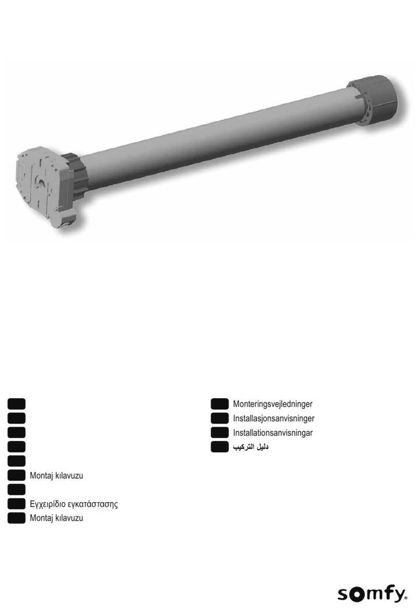 SOMFY RDO 50 CSI User manual