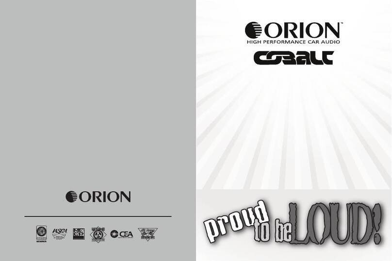 Orion COBALT CM65 manual