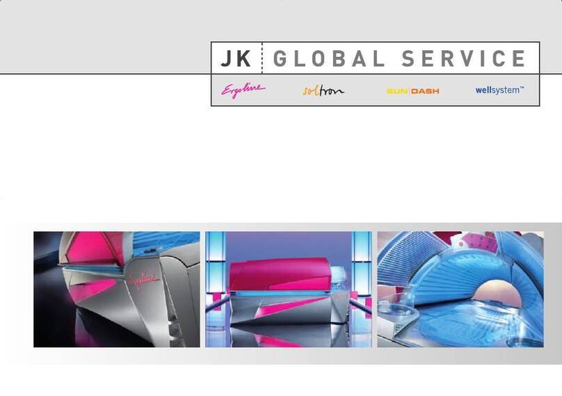 JK ERGOLINE Open Sun A.R.T. 550 Turbo Power User manual JK ERGOLINE Open Sun A.R.T. 550 Turbo Power User manual