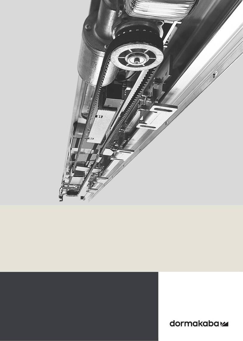 Dormakaba ES 200 EASY PLUS operating manual