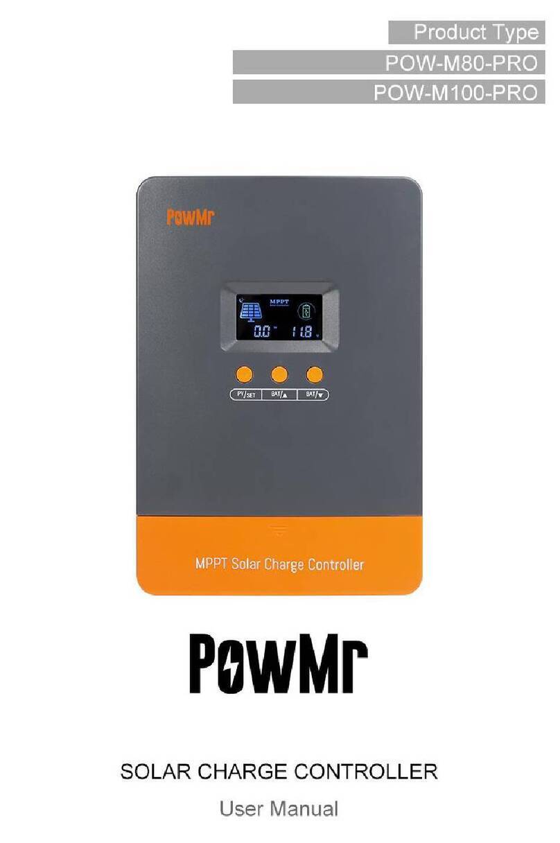 PowMr POW-M80 Series User manual
