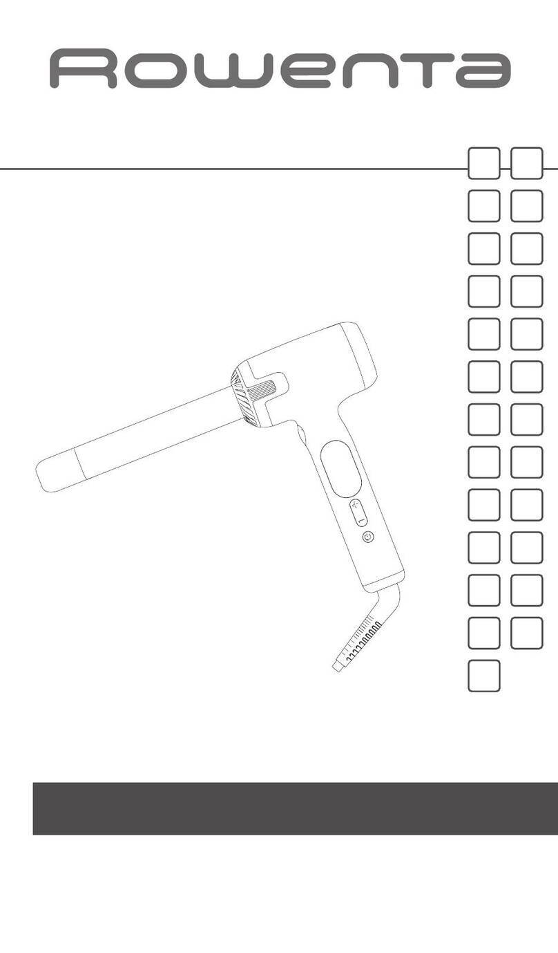 Rowenta Curler Ultimate Experience User manual