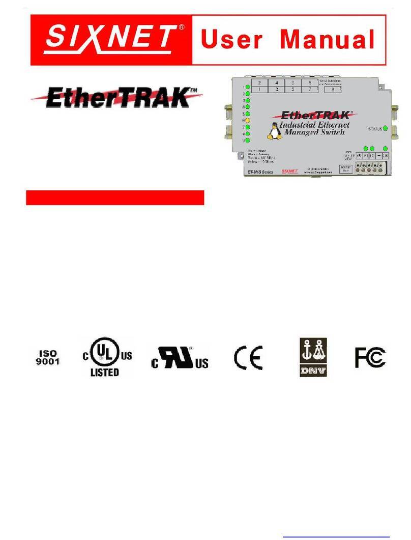 Sixnet EtherTRAK ET-5MS Series user manual