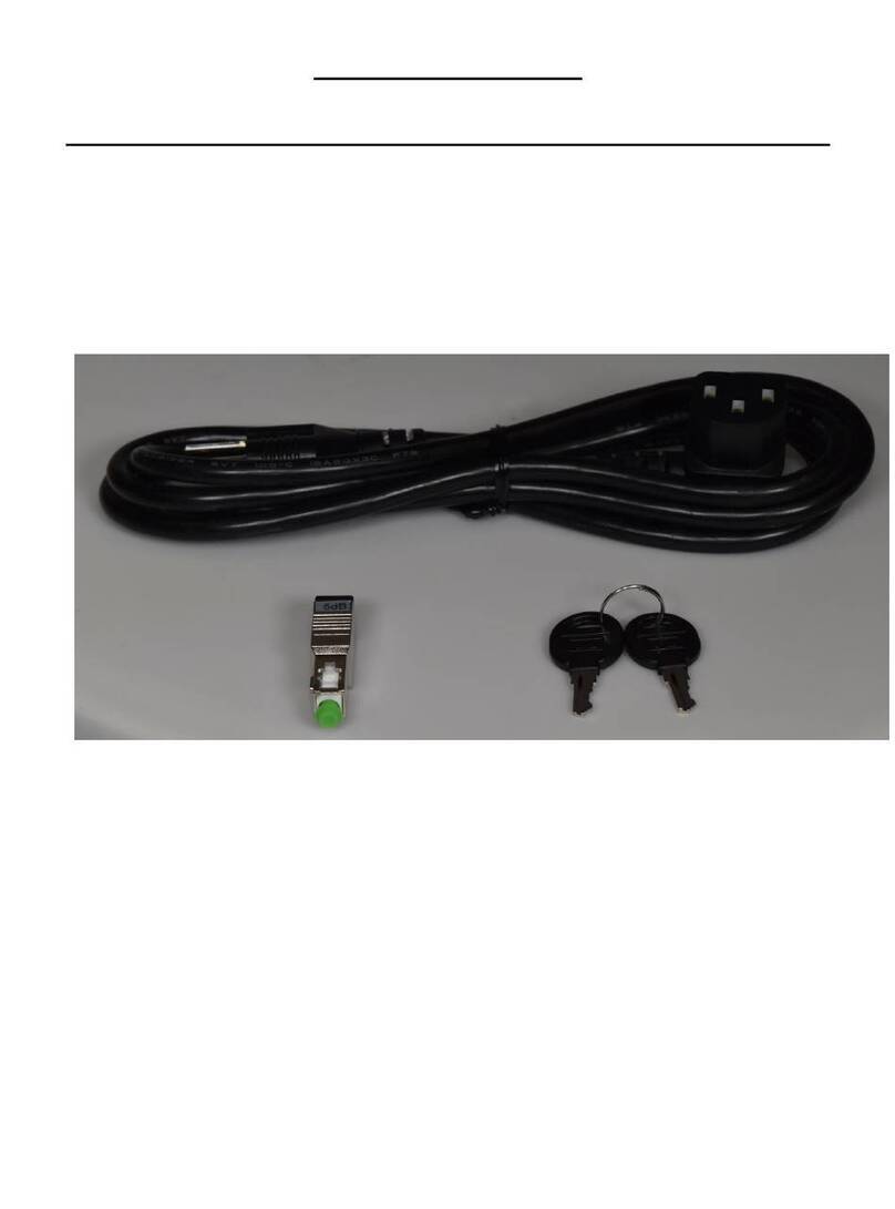 Thor Fiber F-RF-BR User manual