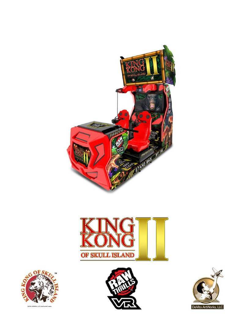 Raw Thrills King Kong of Skull Island II Operator's manual