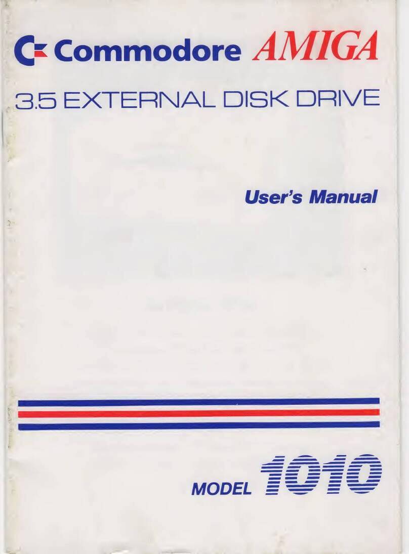 Commodore Amiga 1010 user manual