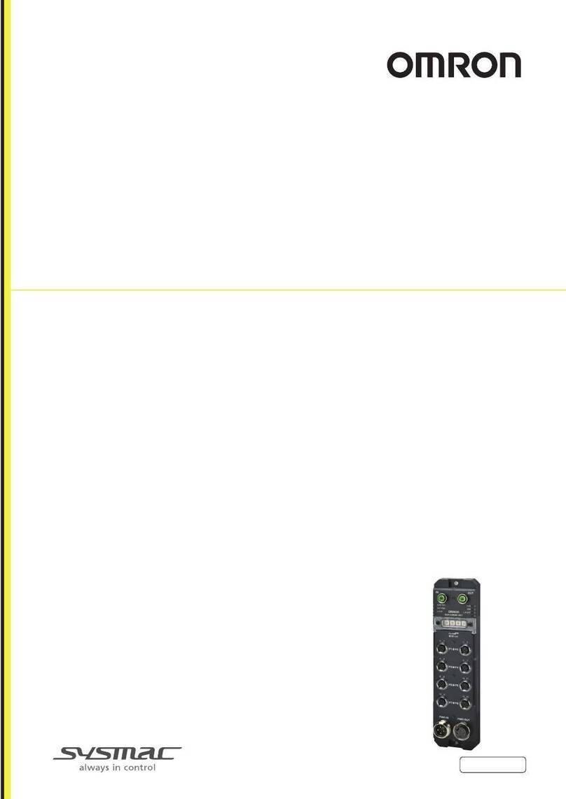 Omron NXR Series user manual