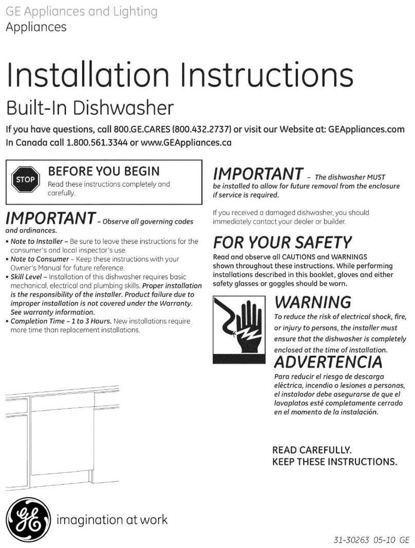 GE GLDT696D00SS User manual GE GLDT696D00SS User manual