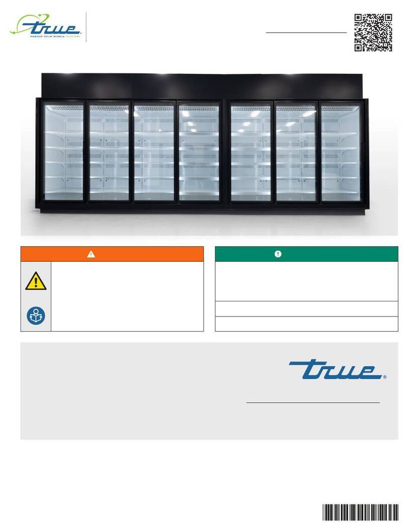True TRM4M-BLK-WHT1-BLKLLLL-NY-4 owner's manual