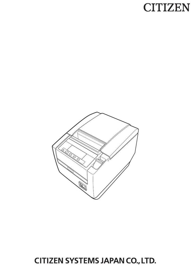 Citizen CT-S801 III User manual