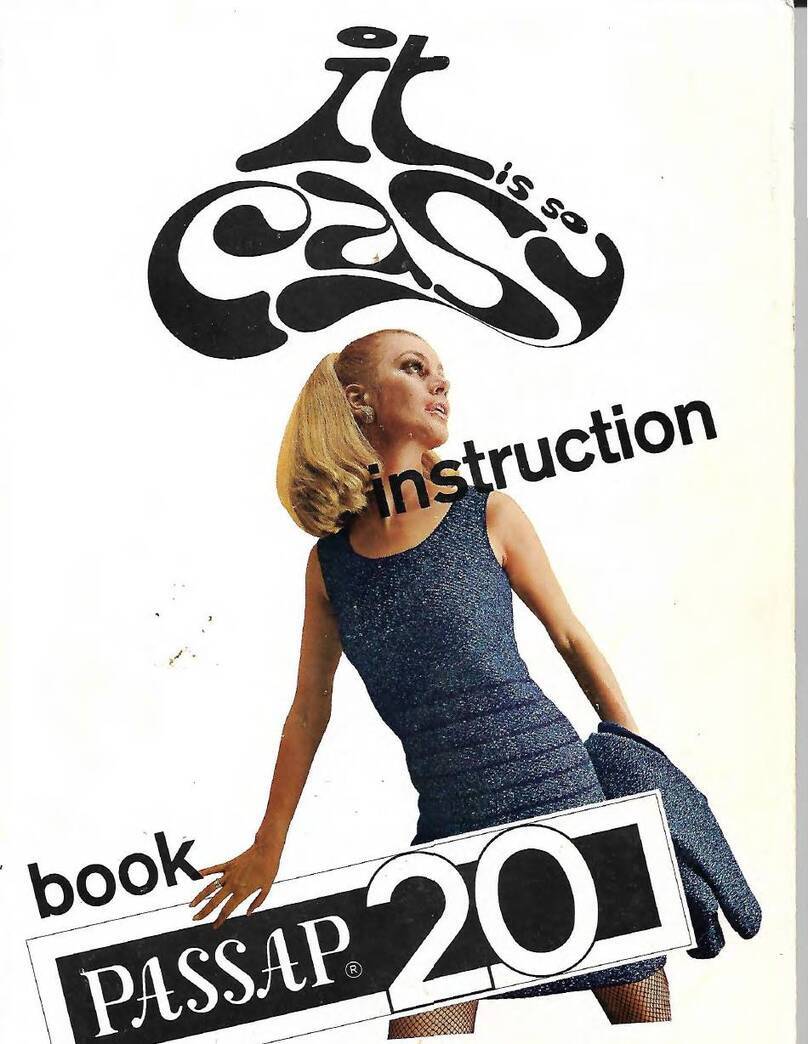 Passap 20 User manual