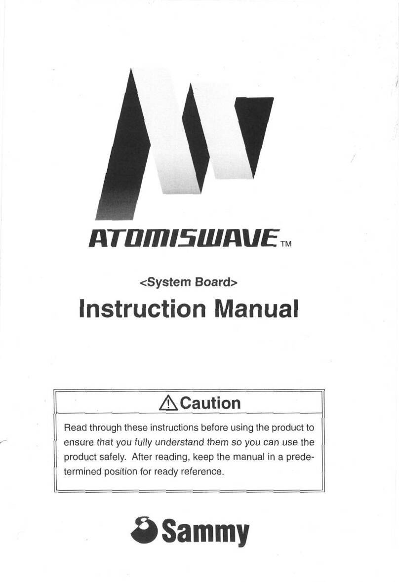 Sammy Atomiswave instruction manual
