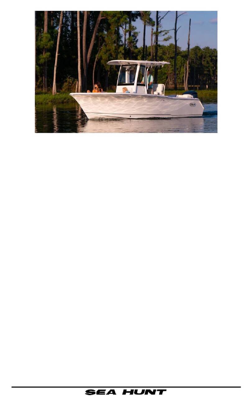 Sea Hunt Triton Series manual