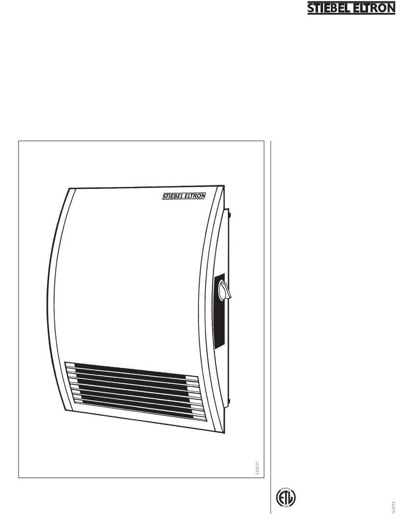 STIEBEL ELTRON CK 15 E User manual