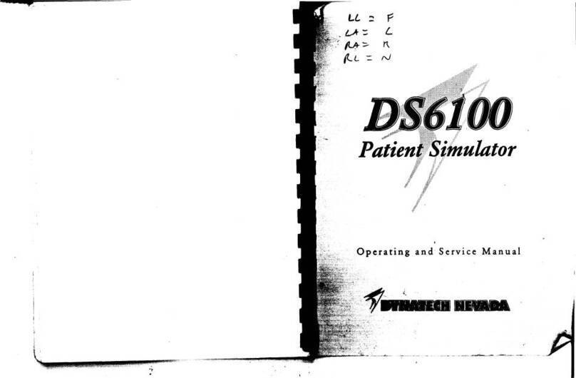 Dynatech DS6100 Operating and service manual