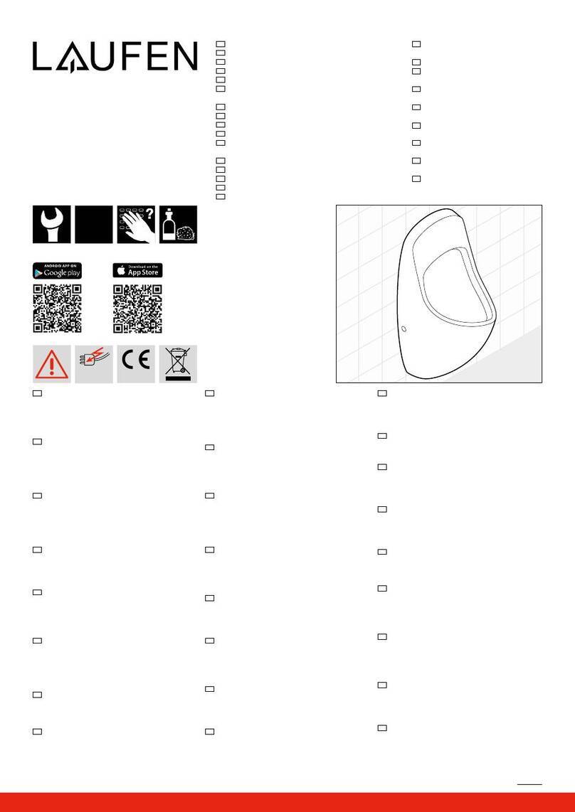 Laufen TAMARO VS H841124 manual