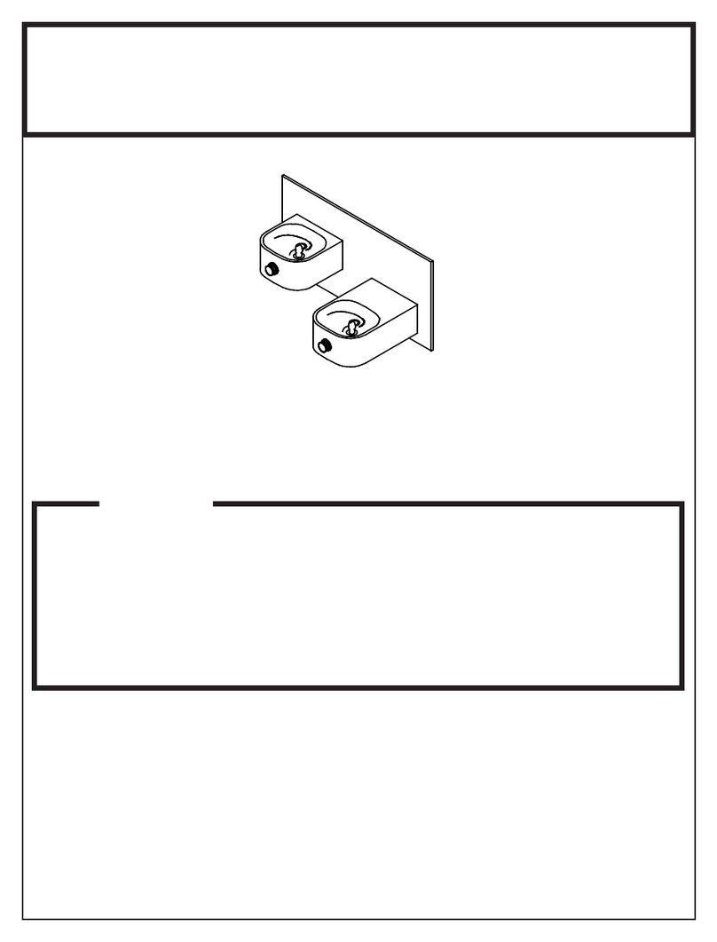 Elkay Soft Sides EDFP217FP B Series installation manual Elkay Soft Sides EDFP217FP B Series installation manual