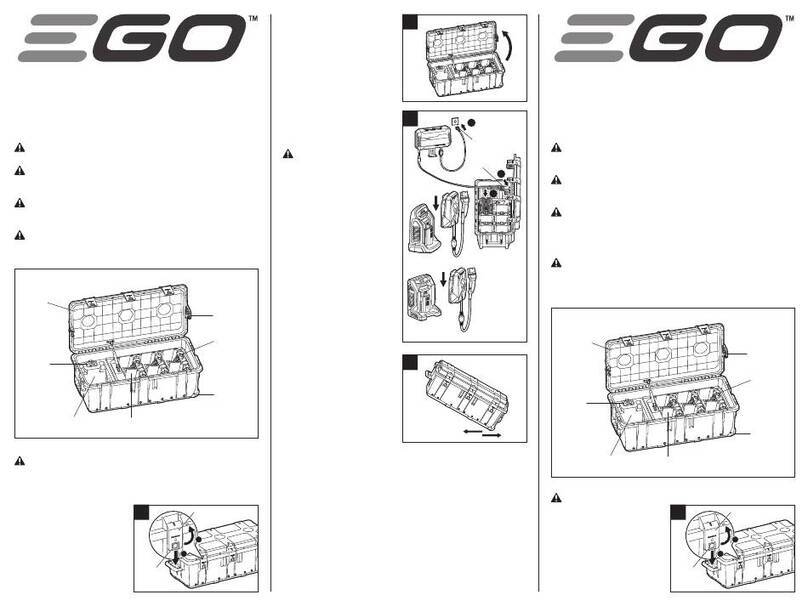 EGO CHU6000 Operator's manual
