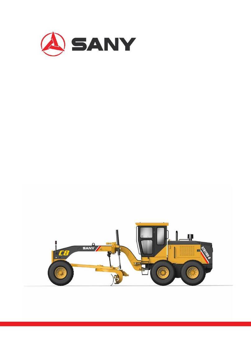 SANY STG170C-8 Safety, Operation & Maintenance Manual/Parts List
