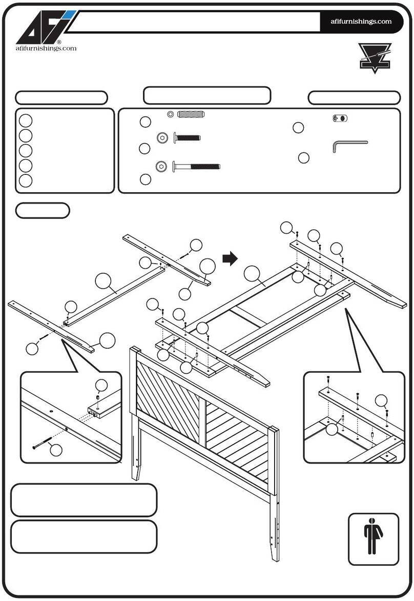 AFi HBFB-CYN Assembly instructions