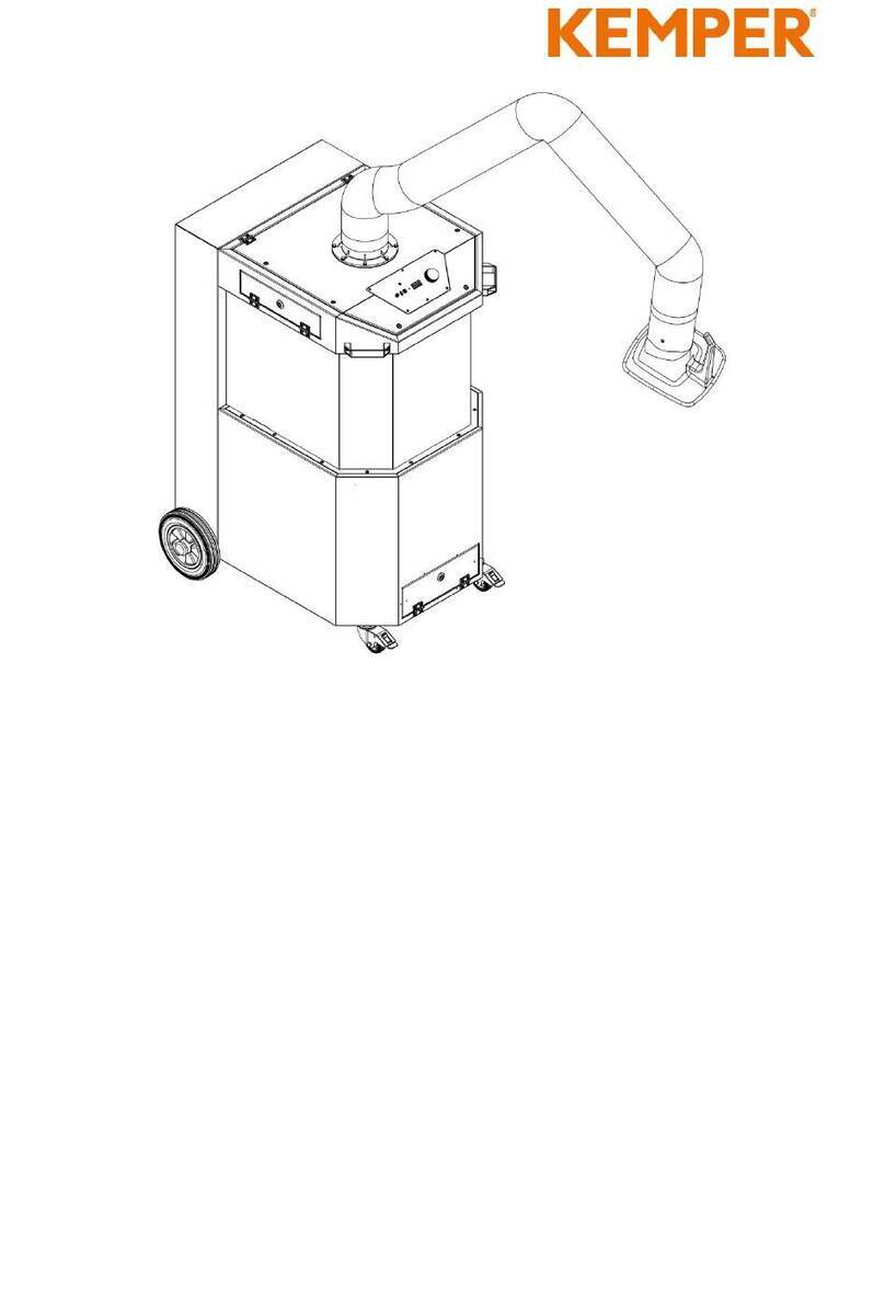 Kemper MaxiFil Clean operating manual