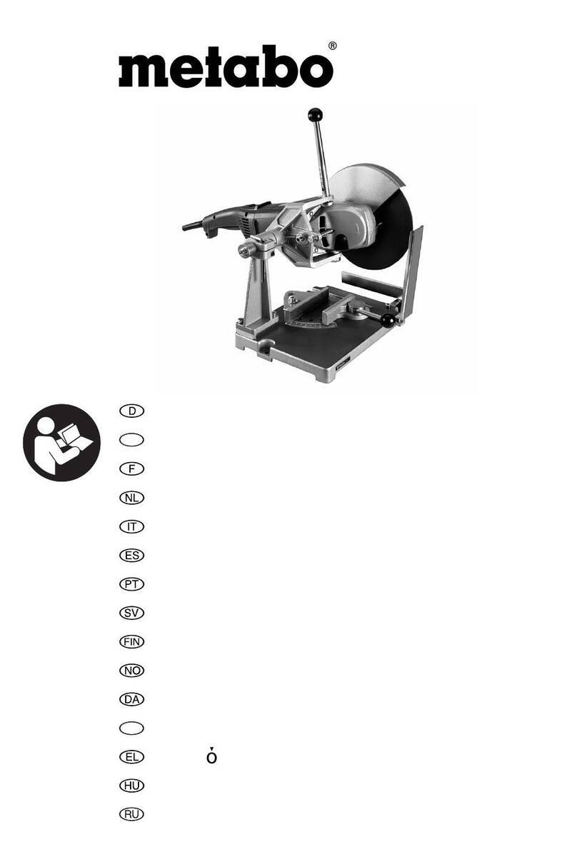 Metabo 230 User manual