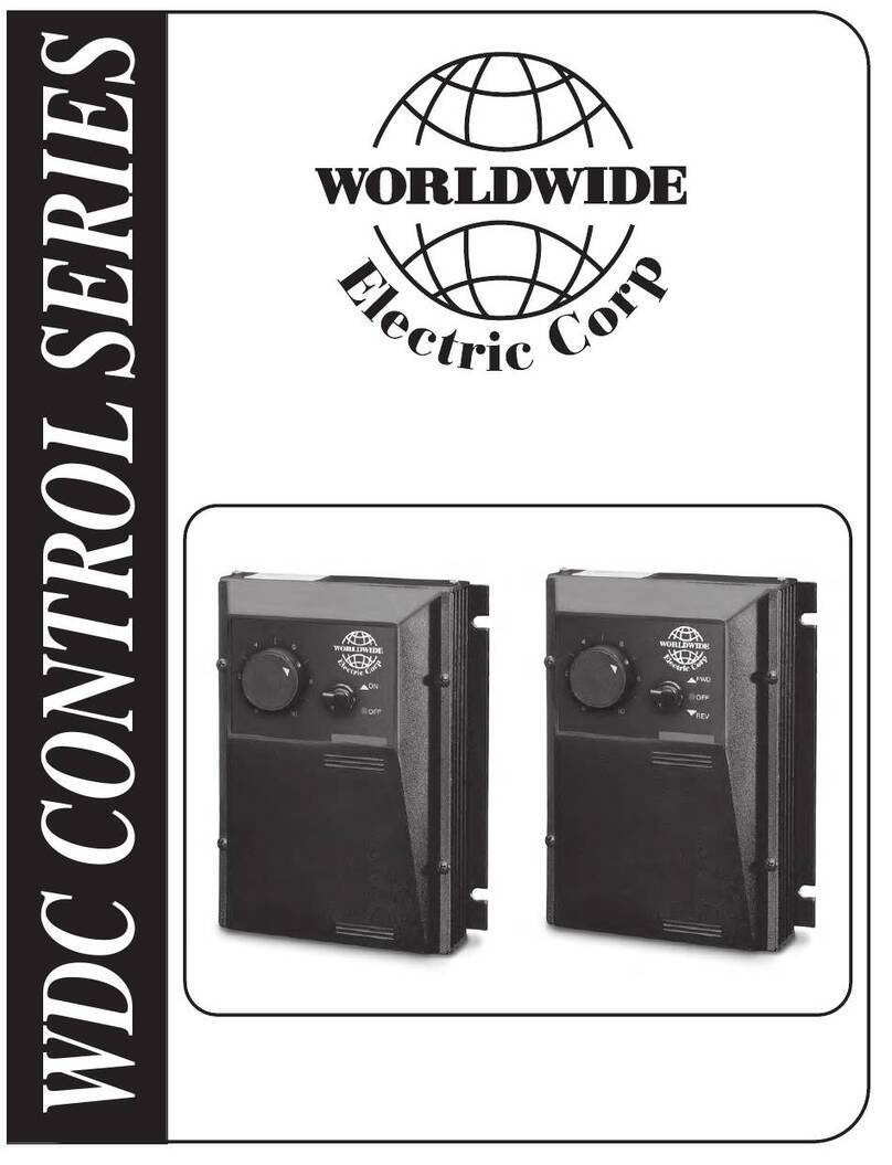 Worldwide WDC CONTROL Series instruction manual