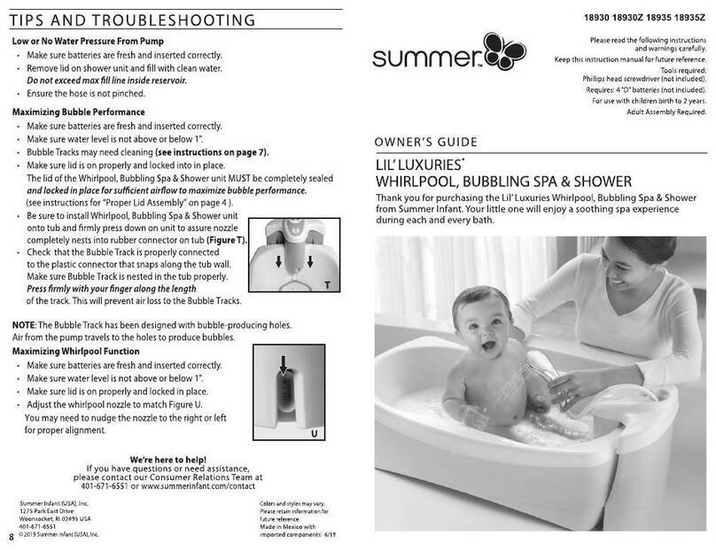Summer LIL' LUXURIES 18930 owner's guide Summer LIL' LUXURIES 18930 owner's guide
