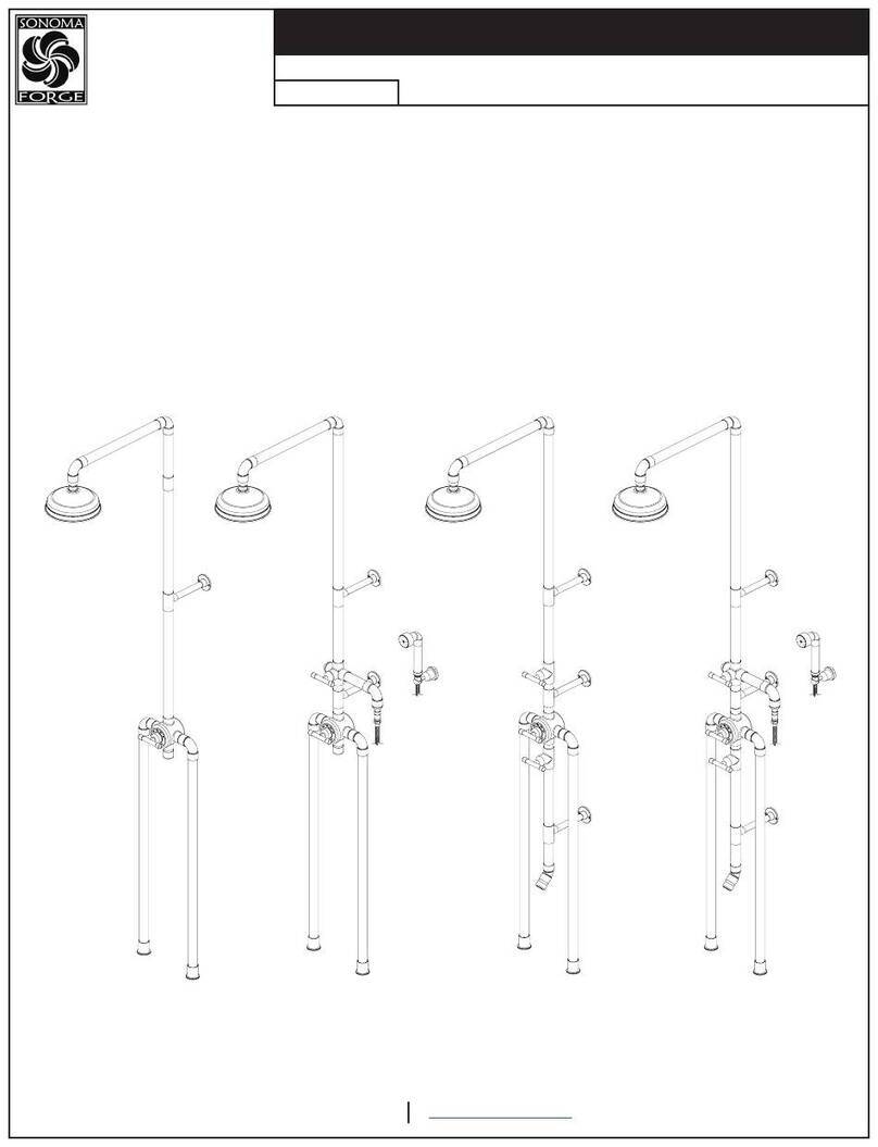 Sonoma WB SHW 1240 installation guide