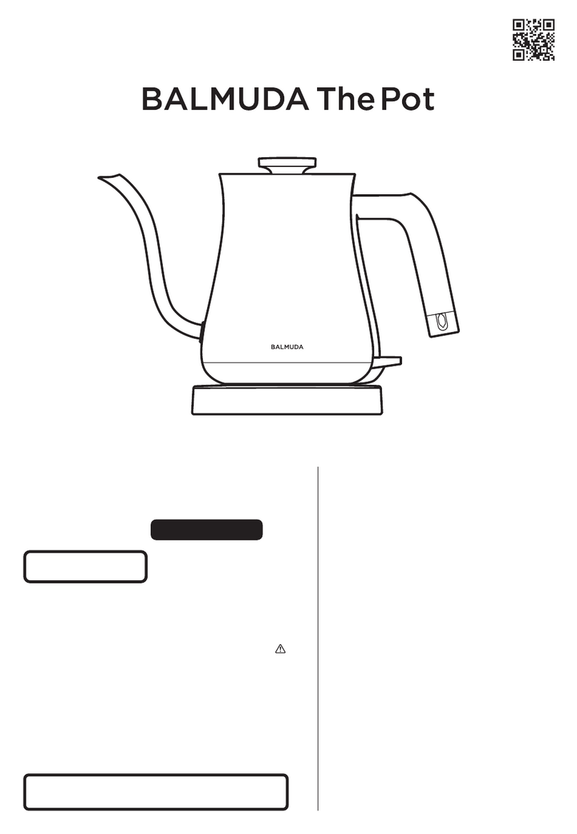 BALMUDA K07E-BK instruction manual