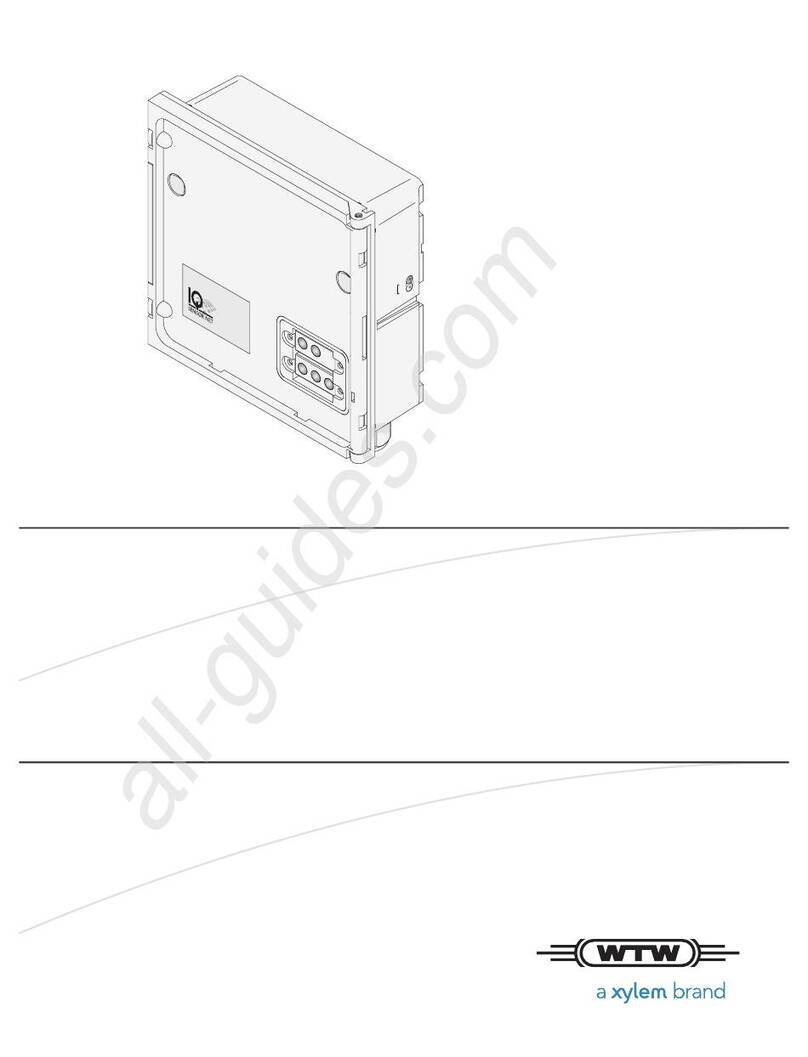 Xylem wtw MIQ/R6 User manual Xylem wtw MIQ/R6 User manual