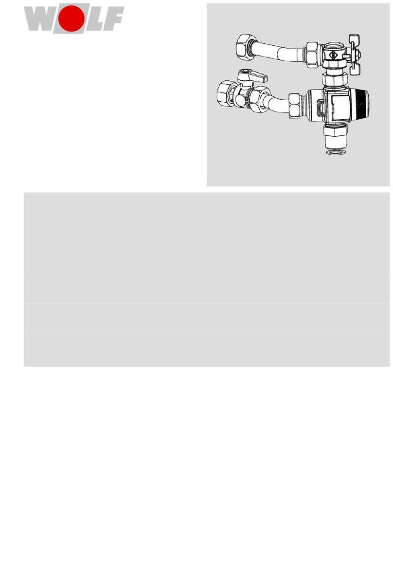 Wolf BSP-W-B User manual