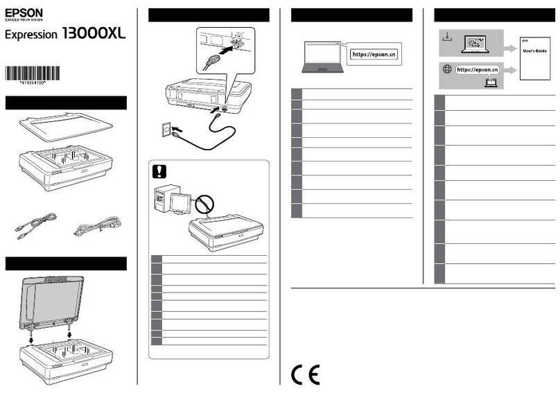 Epson Expression 13000XL Instruction Manual