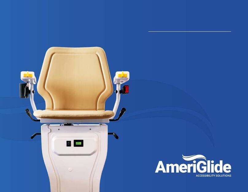 AmeriGlide Infinity Curved Stair Lift User manual