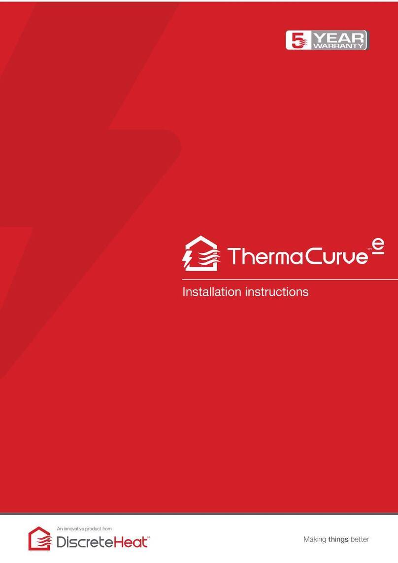 DiscreteHeat ThermaCurve installation instructions