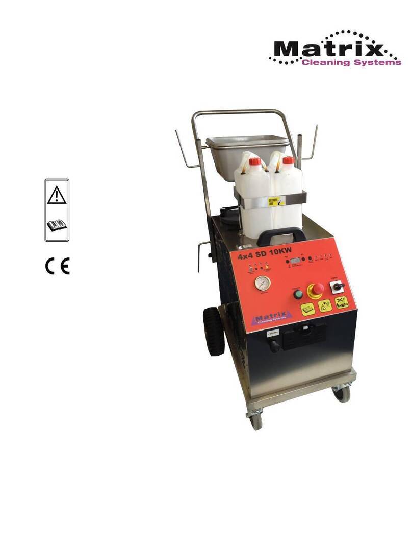 Matrix Cleaning Systems 4x4SD10KW User instructions