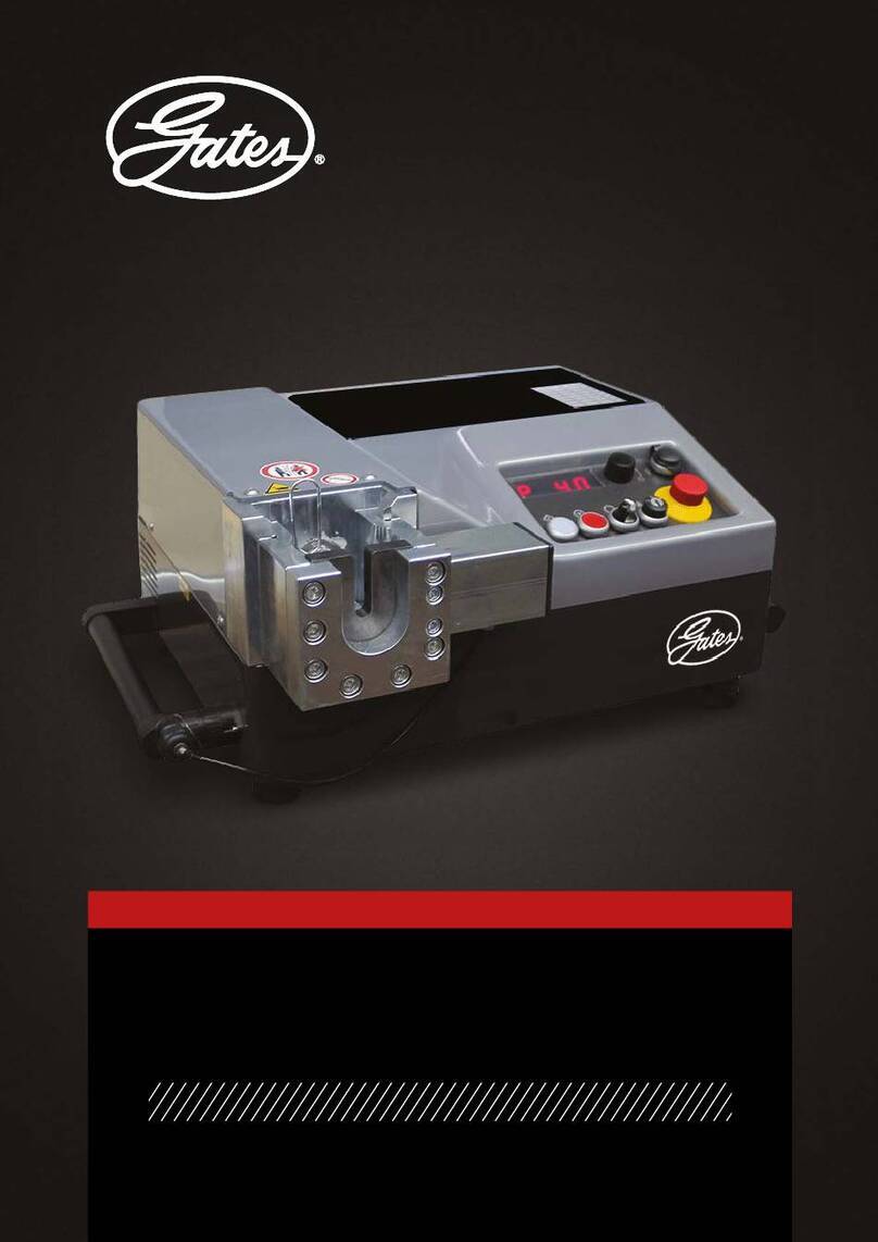 Gates UNIPRESS 4 Operation manual
