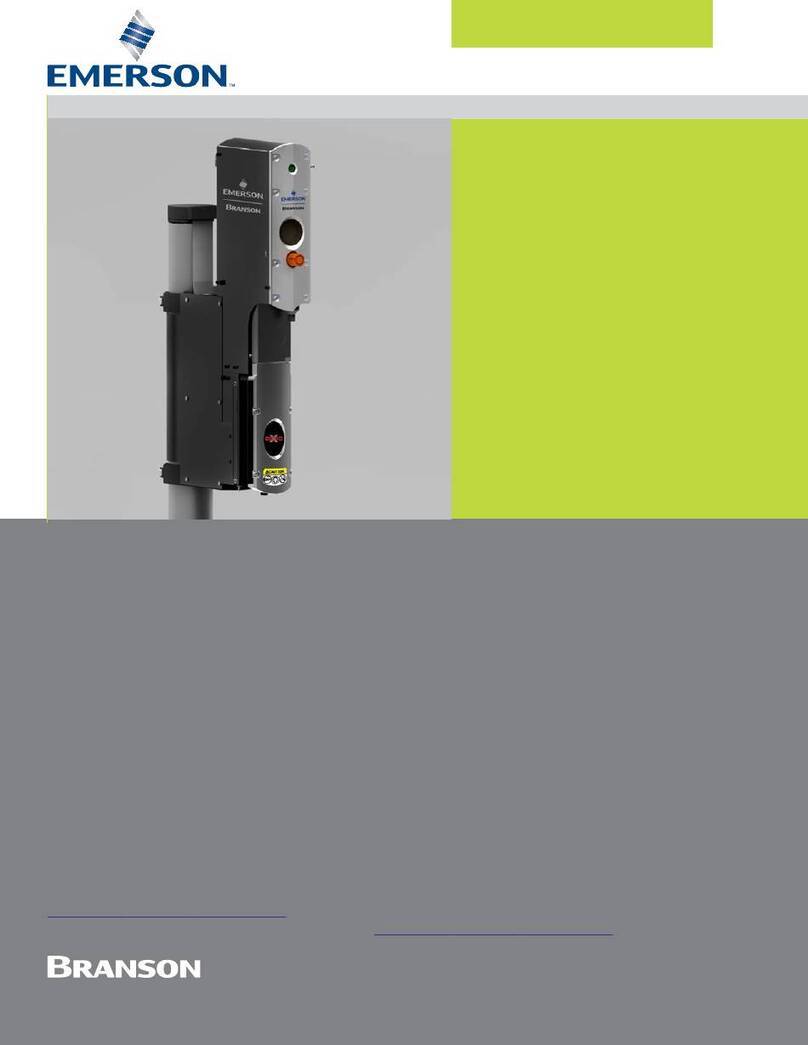 Emerson Branson 2000X ae User manual