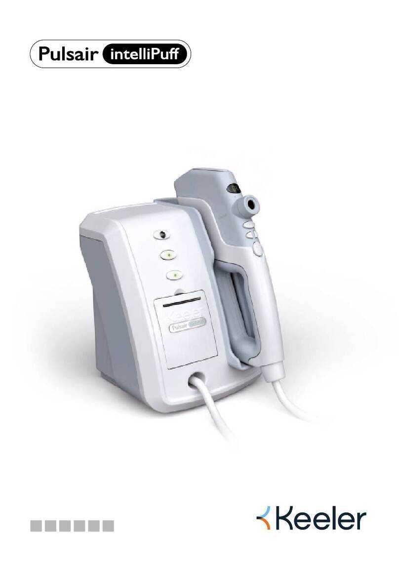 Keeler Pulsair IntelliPuff User manual