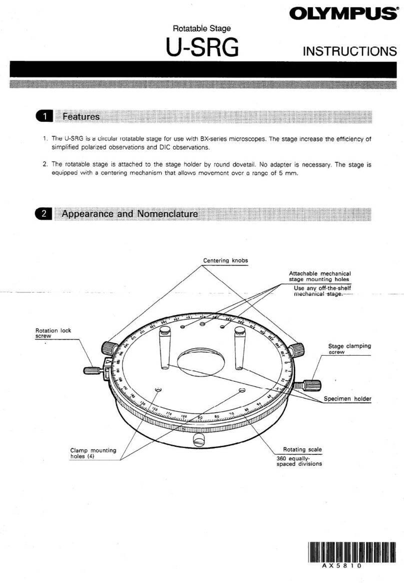 Olympus U-SRG instructions
