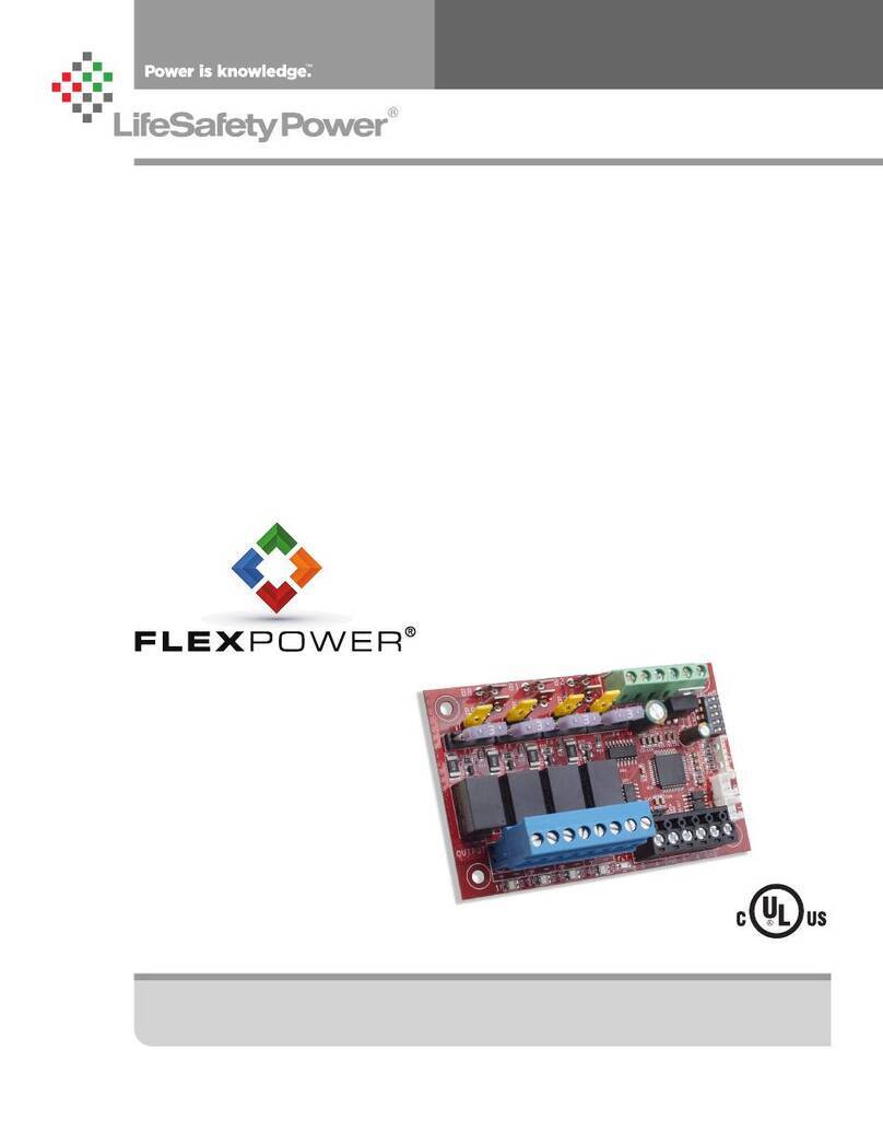 LifeSafety Power FLEXPOWER SD4 installation manual