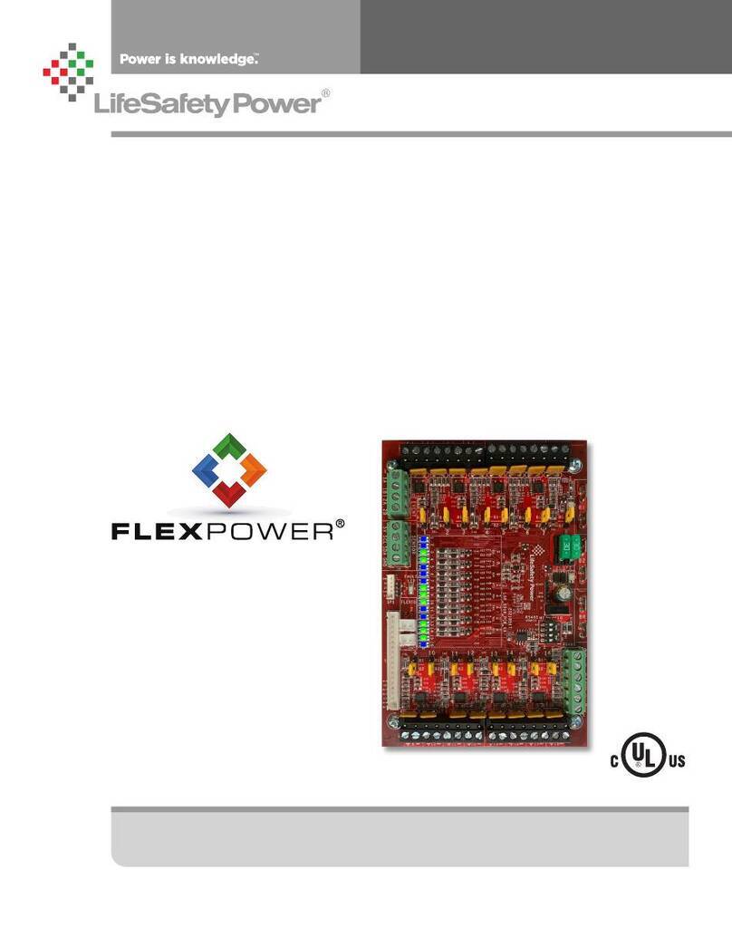 LifeSafety Power FLEXPOWER SD16 installation manual