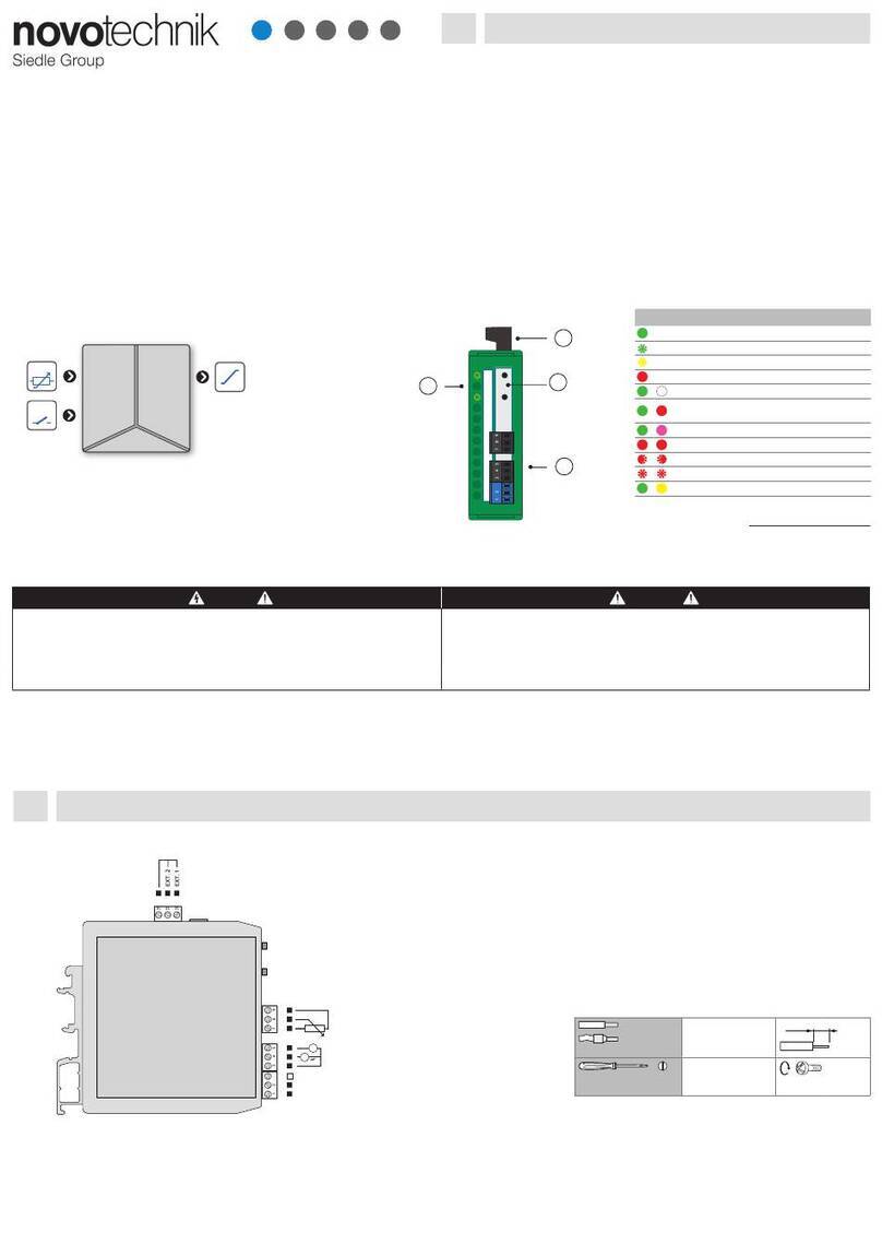 novotechnik MUP-410 instruction manual