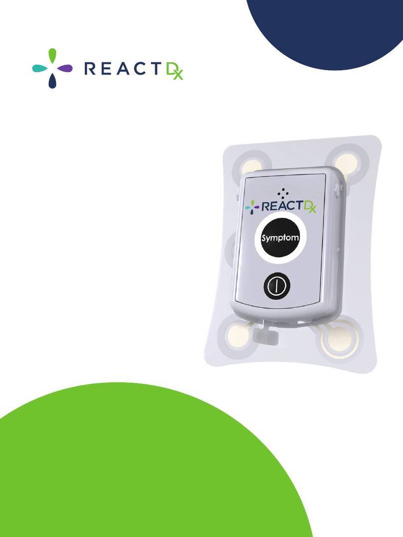 Medicomp reactDX TelePatch Patient guide