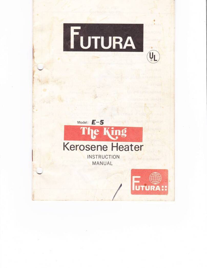 Futura The King E-5 instruction manual
