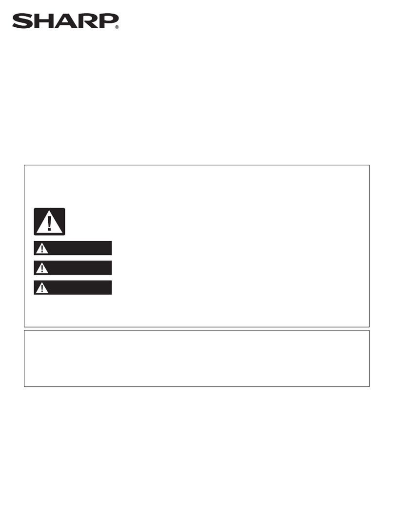 Sharp SWB3085HS User manual