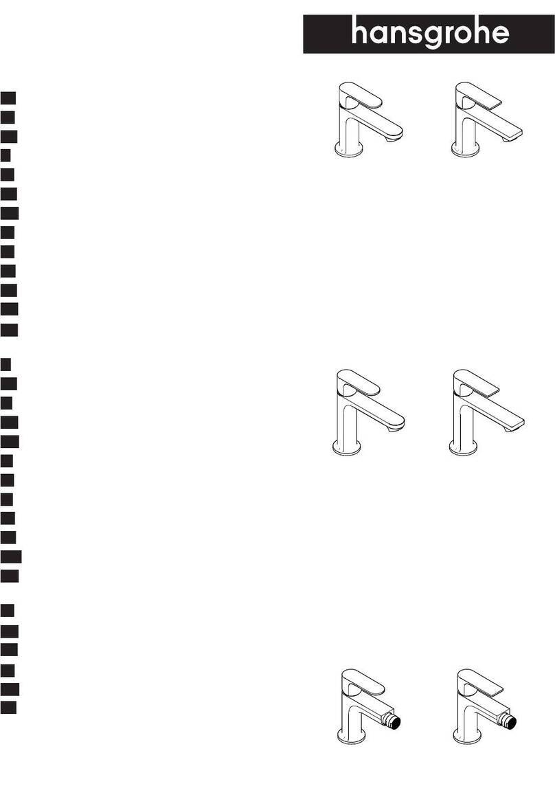 Hans Grohe Rebris S 72210 Series Manual