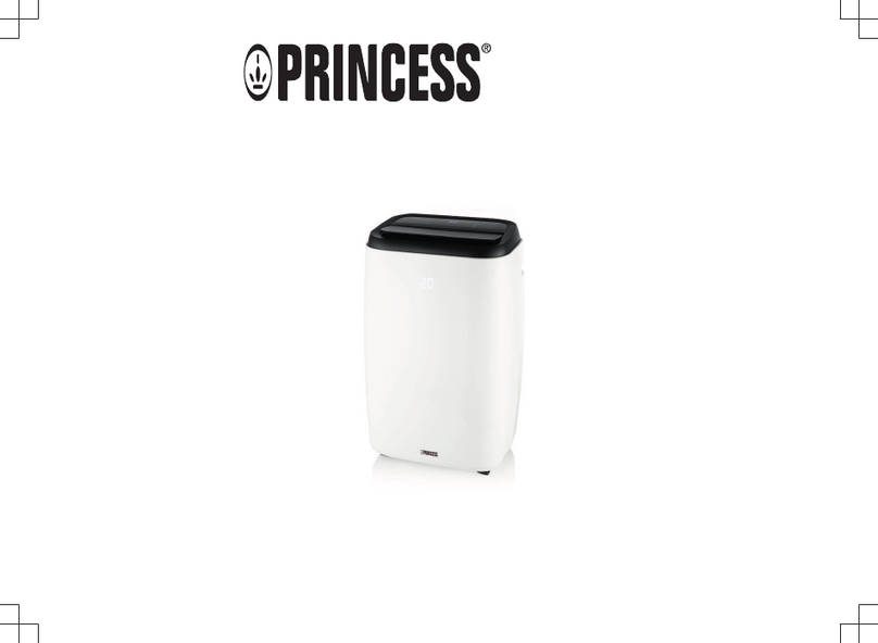 Princess Smart Air Conditioner 12000 User manual